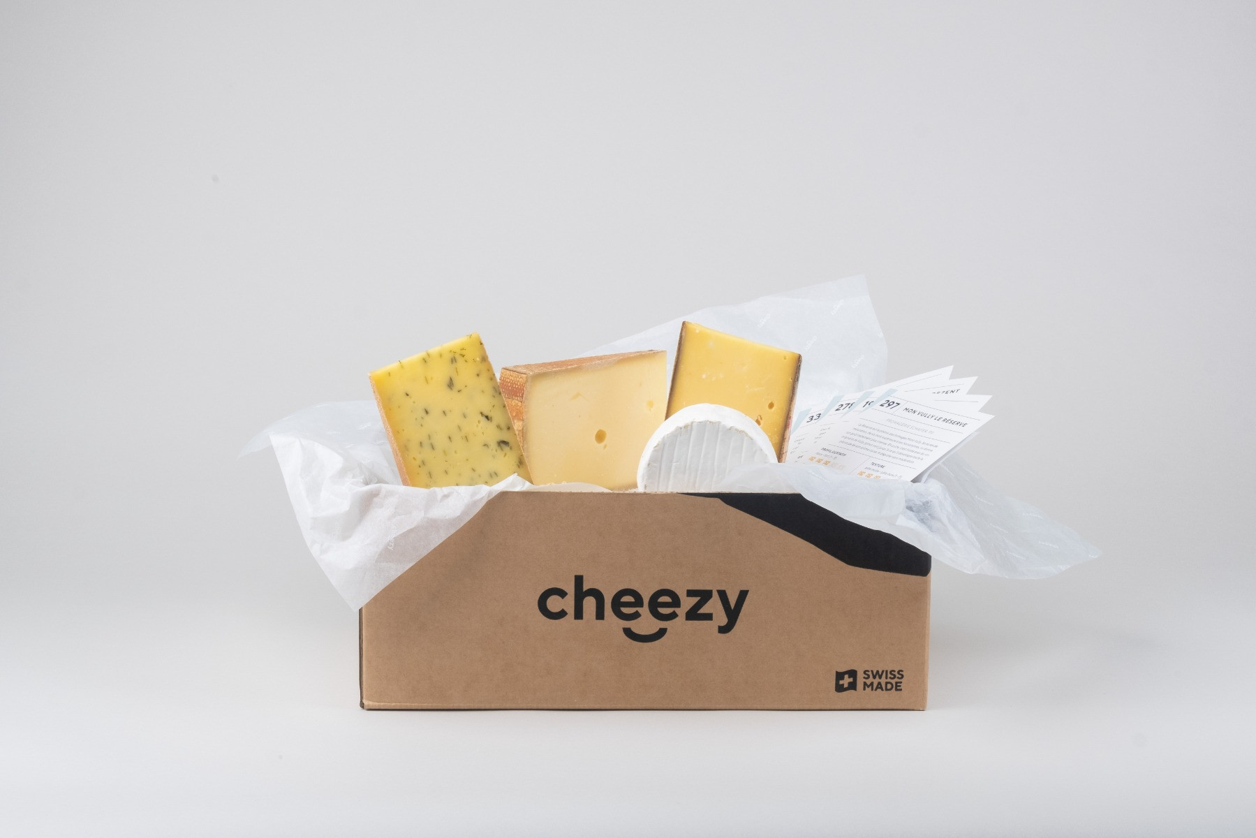 Das Schweizer K&auml;sebox-Abo Cheezy &ndash; 750 g