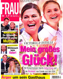 Frau im Spiegel Abo