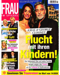 Frau im Spiegel Abo