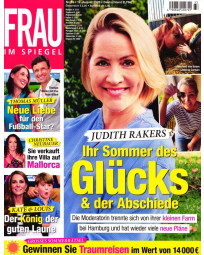 Frau im Spiegel Abo