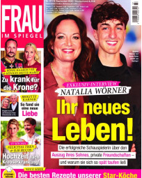 Frau im Spiegel Abo