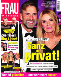 Frau im Spiegel Abo