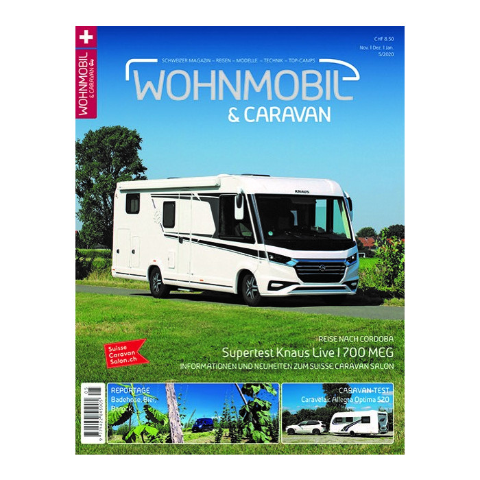Abonnieren Sie die Zeitschrift Wohnmobil & Caravan zum besten Preis!