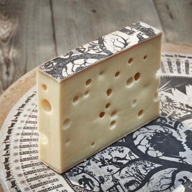 Schweizer Käse aus der Box